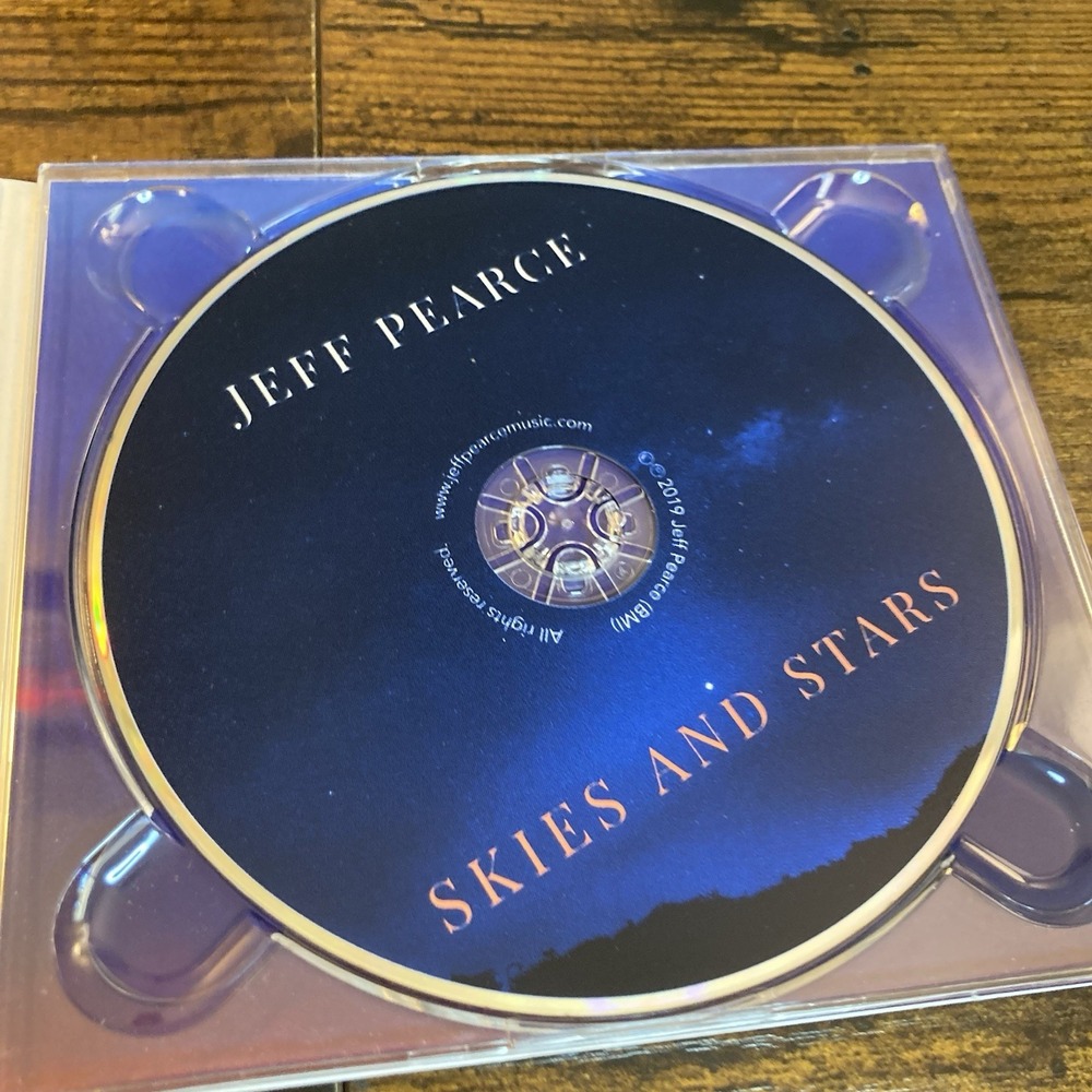 Jeff Pearce CD Skies and Stars 2019 Digipak Ambient - Picture 5 of 5